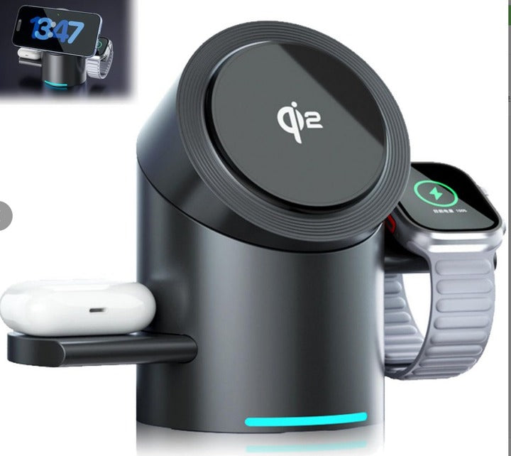 Luxora Charge Hub – 3-in-1 Charging Station
